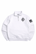 JEE Quarter-Zip White