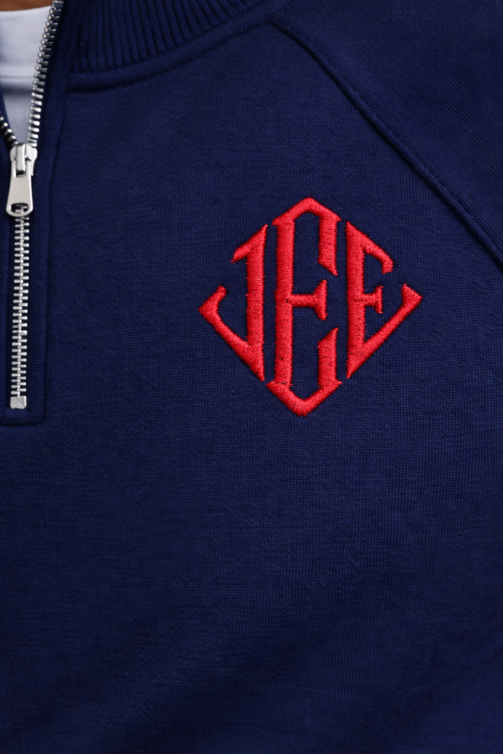 JEE Quarter-Zip Navy Blue